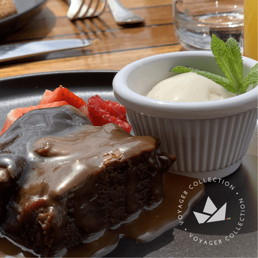 Brownie com Sorvete