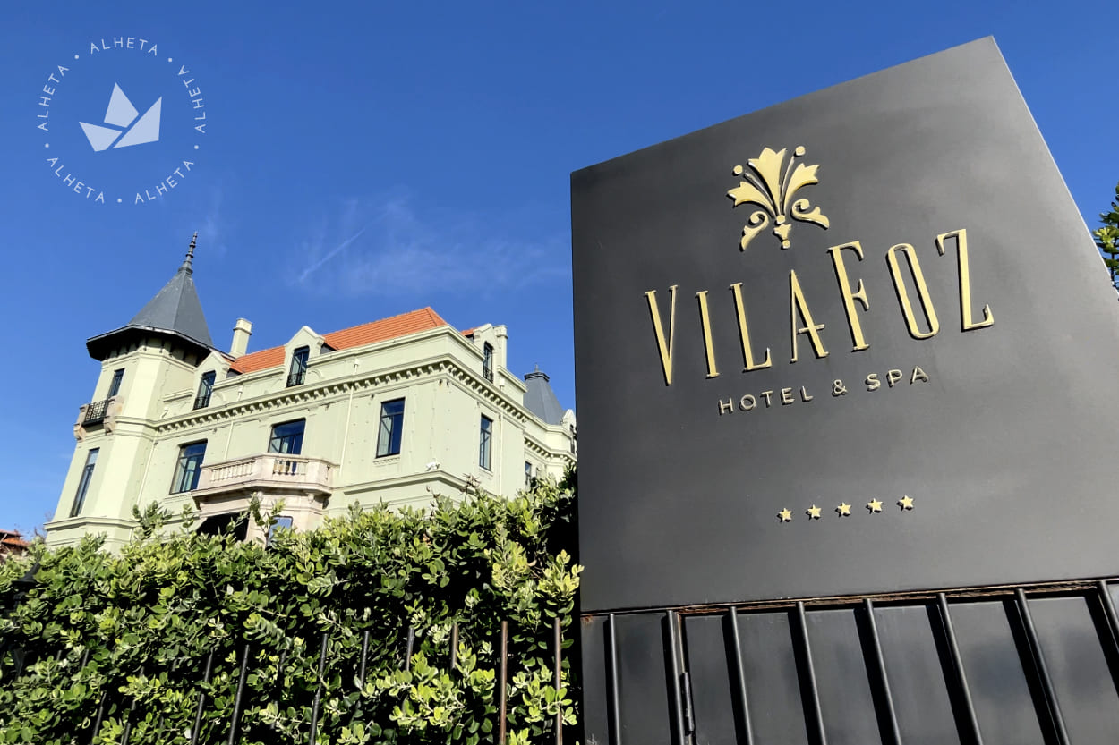 Fachada do Vila Foz Hotel & Spa